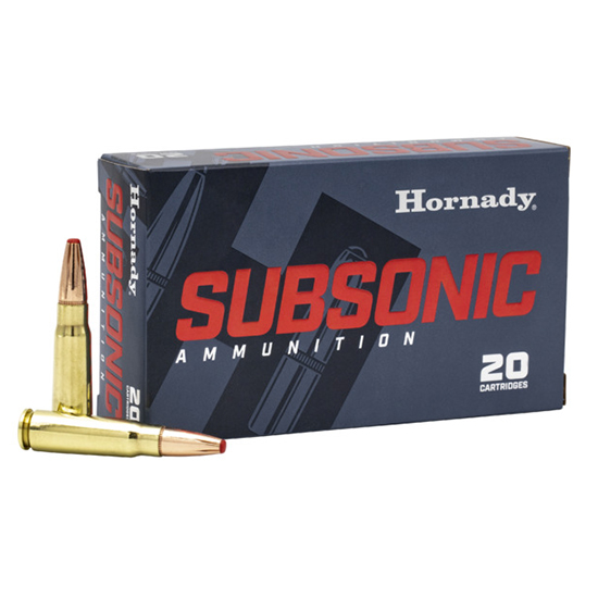 HORN SUB-X 7.62X39 255GR 20/10