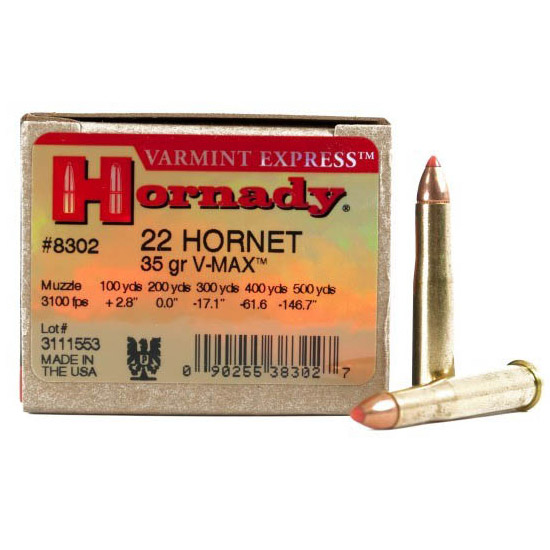 HORN VARMINT EXPRESS 22HORN 35GR VMAX 25/10