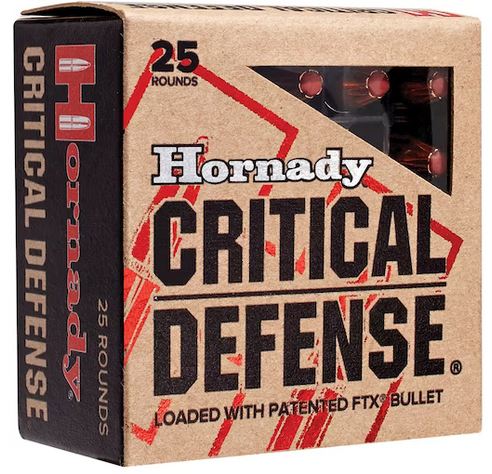 HORN CRITICAL DEFENSE 5.7X28 40GR FTX 25/10