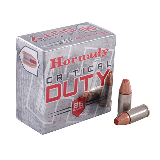 HORN CRITICAL DUTY 9MM +P 124GR FLEXLOCK 20/10