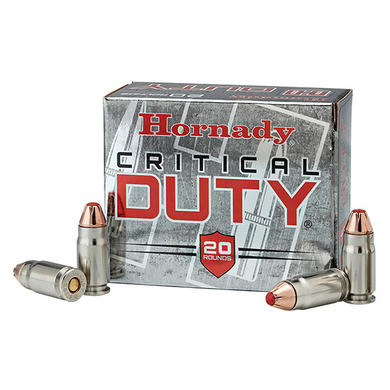 HORN CRITICAL DUTY 9MM +P 135GR FLEXLOCK 25/10