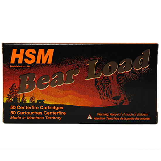 HSM BEAR LOAD 357MAG 180GR RNFP  50/10