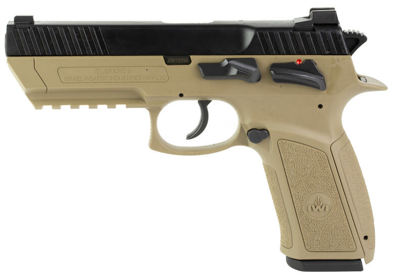 IWI JERICHO 941 9MM 4.4" ENHANCED FS 17RD FDE