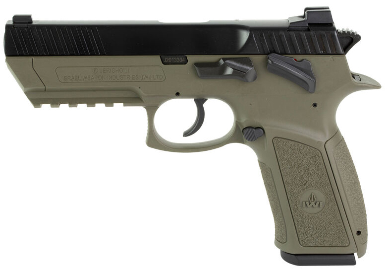 IWI JERICHO 941 9MM 4.4" ENHANCED FS 17RD ODG