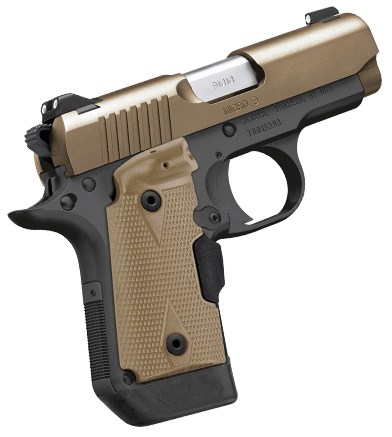 KIMBER MICRO 9 DESERT TAN 9MM 3.15"