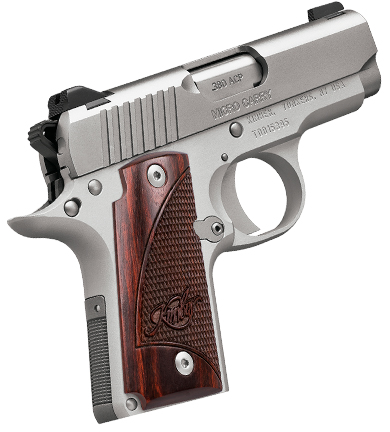 KIMBER MICRO ROSEWOOD STAINLESS 380ACP 2.75"