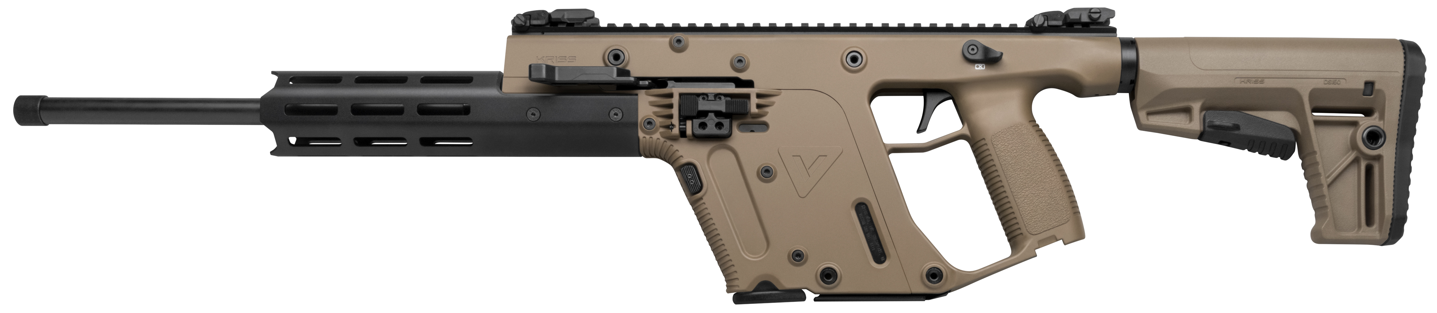 KRISS VECTOR CRB G2 22LR 16" FXD STOCK 10RD FDE