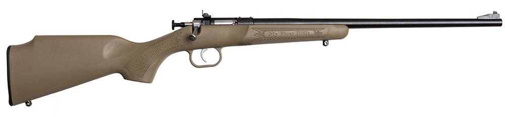 KSA CRICKETT 22LR 16" TAN SYN STOCK BLUE BBL