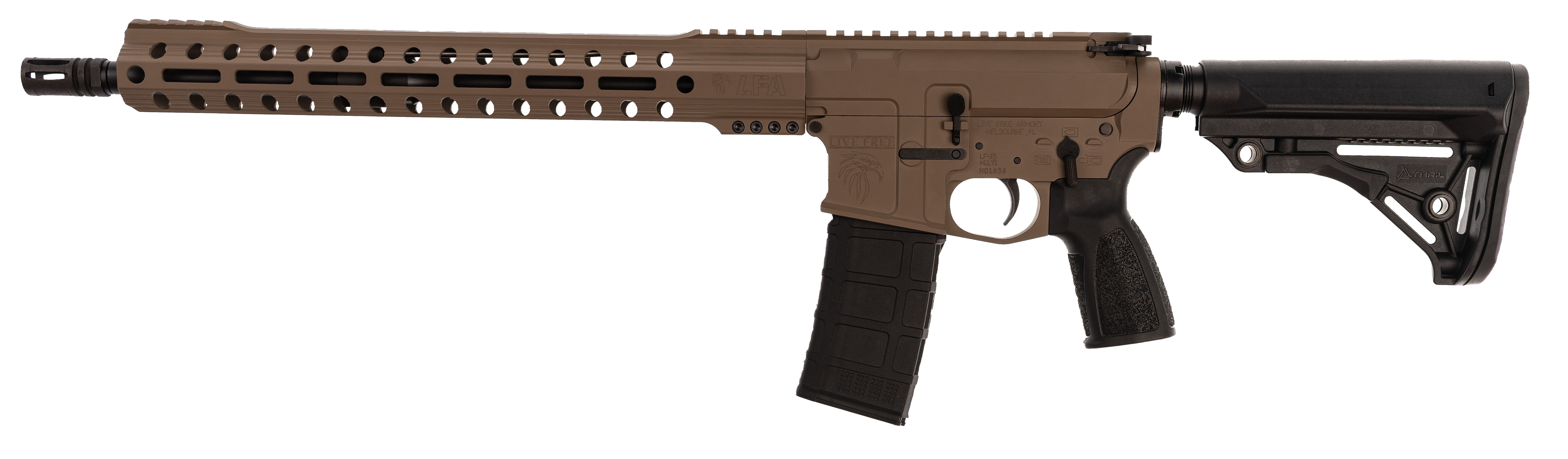 LFA LF556 BATTLE RIFLE LITE 5.56 16" 30RD FDE