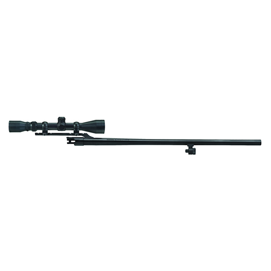 MOSS SCOPED BBL 500 12GA 24" CANTILEVER BLUED 3-9