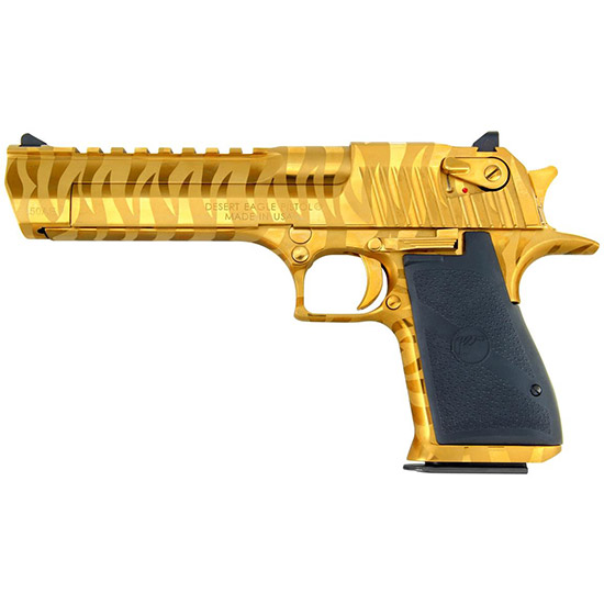 MR DESERT EAGLE 44MAG 6" TITANIUM GOLD TIGER