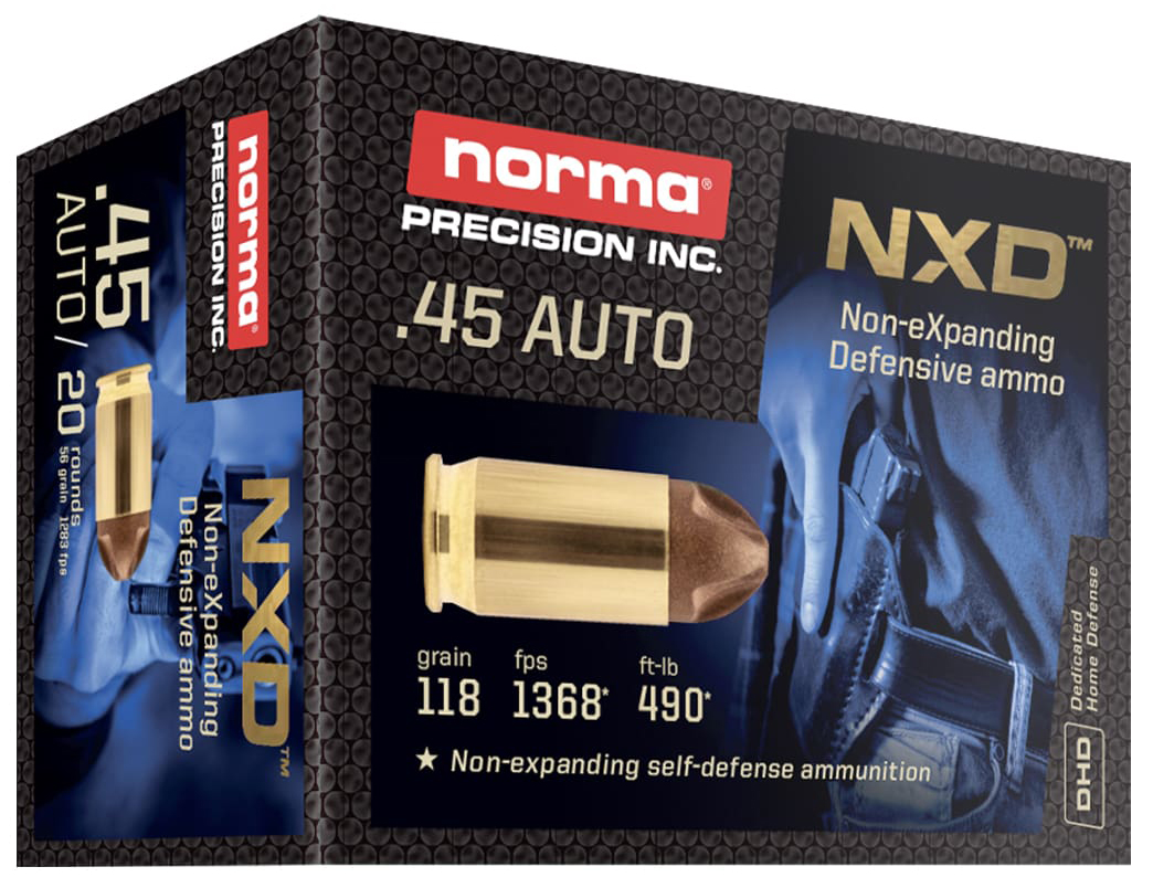 NORMA NXD 45ACP 118GR 20/10