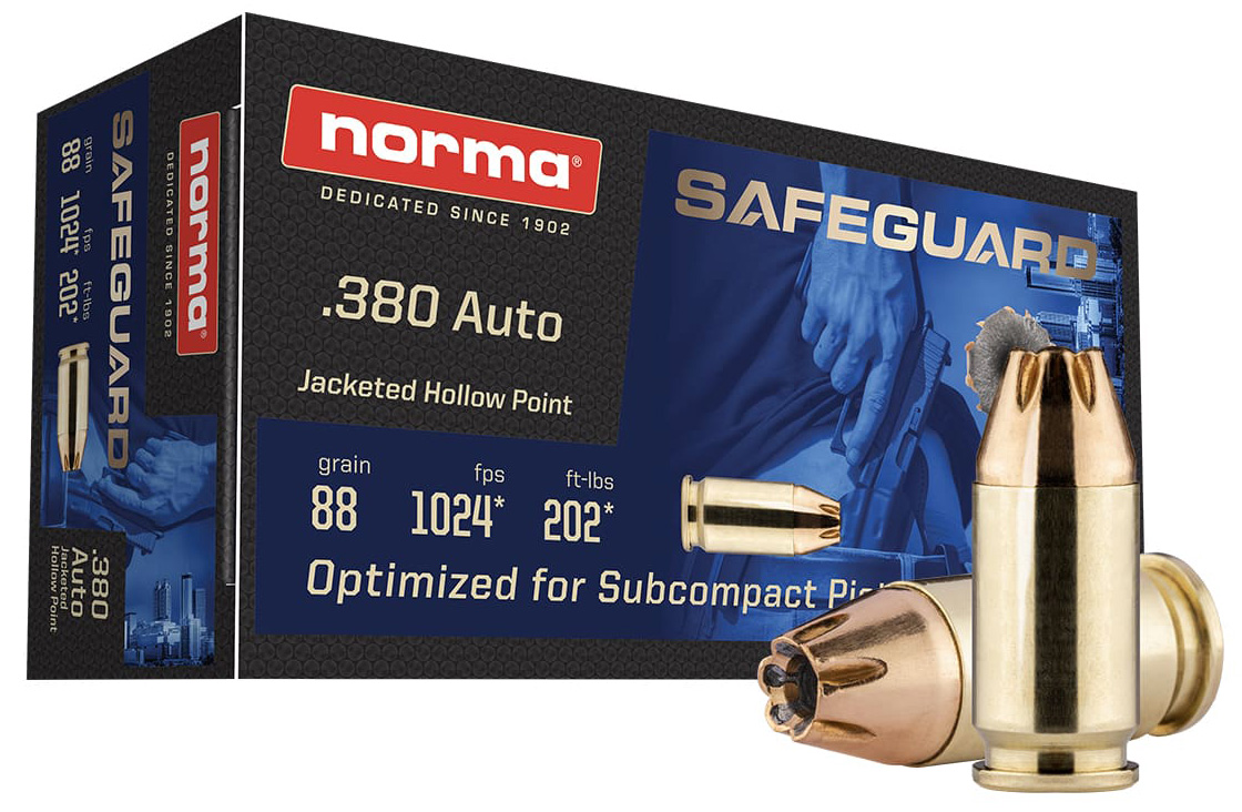 NORMA SAFEGUARD 380ACP 88GR JHP 50/20