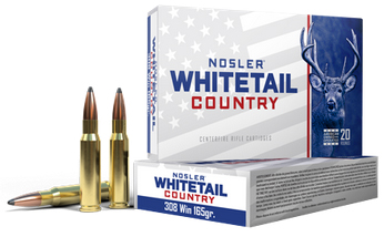 NOS WHITETAIL COUNTRY 308WIN 165GR SB SP 20/10