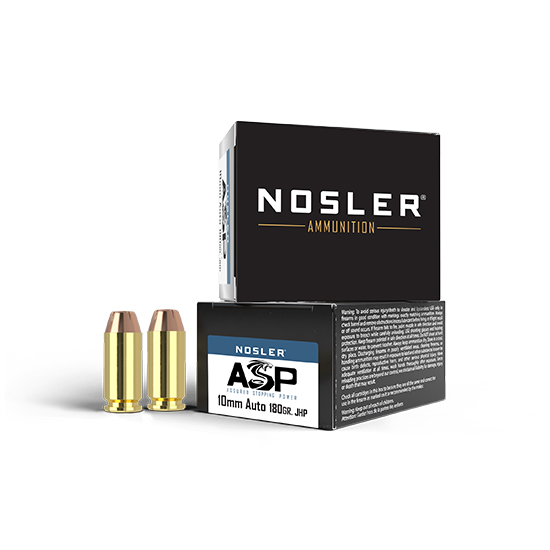 NOS AMMO 10MM 180GR JHP ASP 20/20