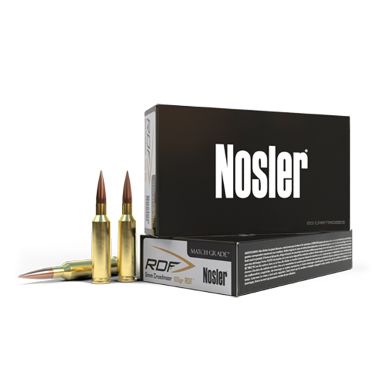 NOS AMMO 6MMCREED 115GR MATCH RDF HPBT 20/10