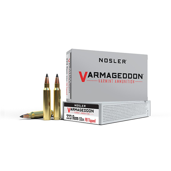 NOS AMMO 223REM 53GR VGN FBT 20/20