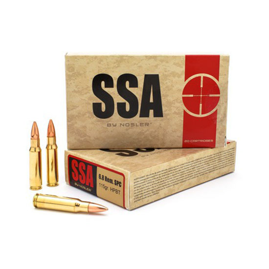 NOS AMMO 6.8SPC 115GR MATCH RDF HPBT 20/10