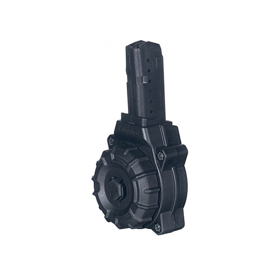 PROMAG DRUM AR-15 9MM GLK BLK 30RD BLK POLYMER