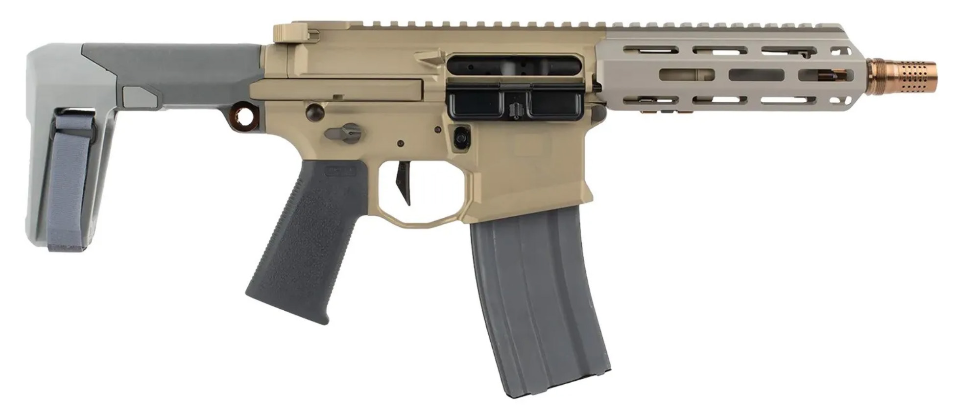 Q HONEY BADGER PISTOL 300BLK 7" W/BRACE