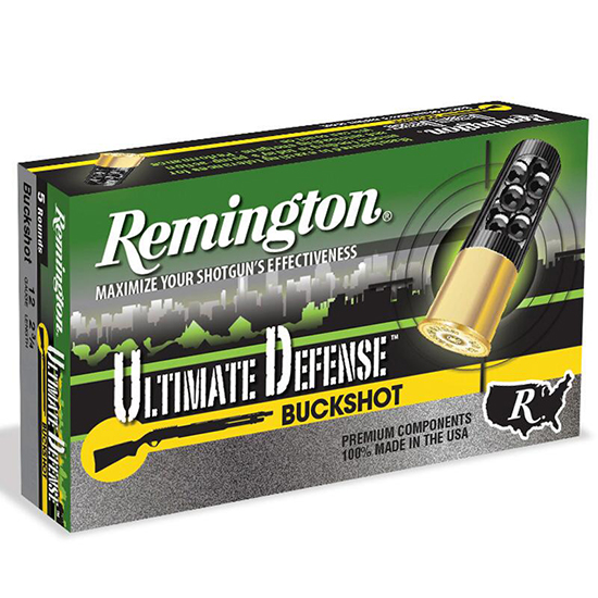 REM ULTIMATE DEFENSE 12GA 2.75" 4BK 5/20