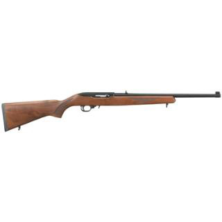 RUG 10/22 SPORTER 22LR 18.5" CHECKERED WALNUT