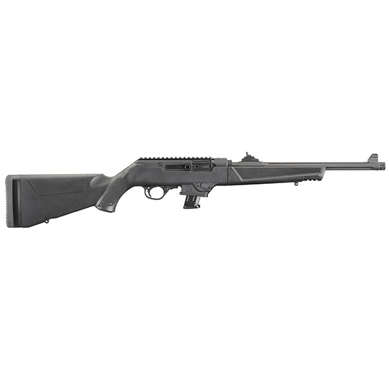 RUG PC CARBINE 40SW 16" FLTD TB BLK SYN 10RD