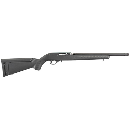 RUG 10/22 TAKEDOWN 22LR 16" TB FLUTED BLK SYN