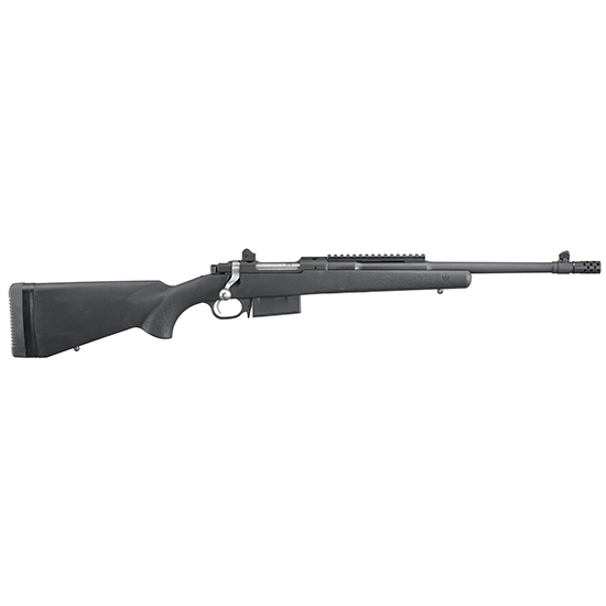 RUG SCOUT RIFLE 350LEG 16.5" TB AS BLK SYN 5RD