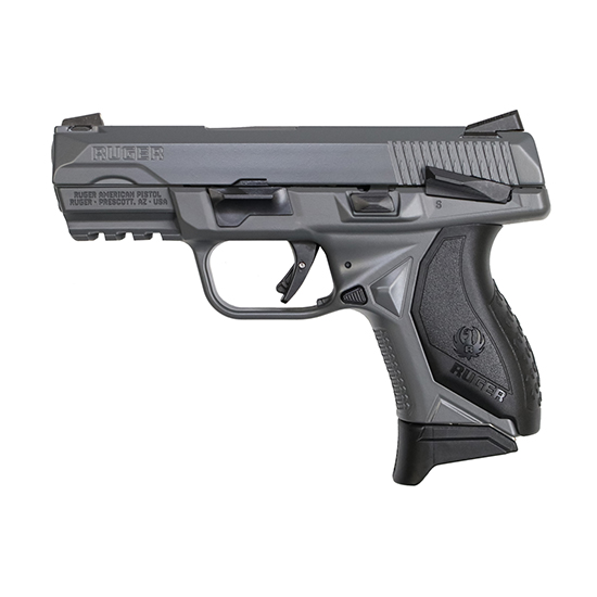 RUG AMERICAN PISTOL COMPACT 9MM 3.5" GRAY