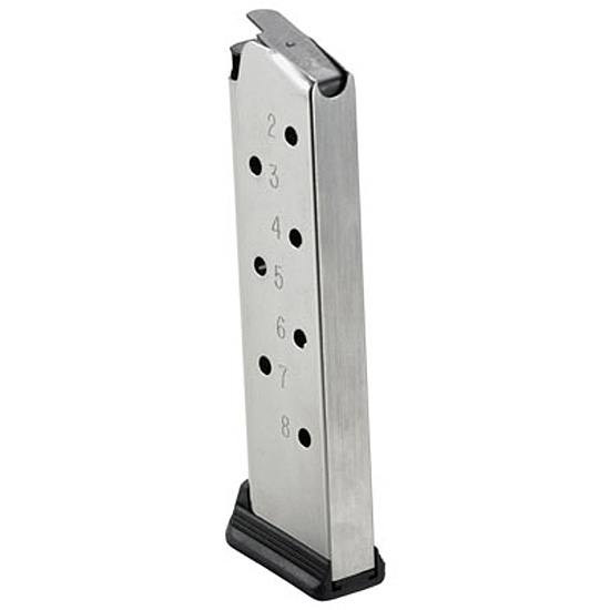 RUG MAG SR1911 45ACP 8RD SS REMOVEABLE FLOORPLATE