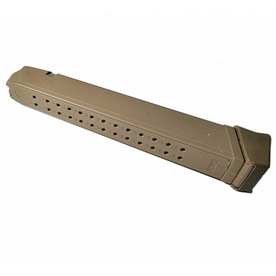 RWB MAG GLOCK 40SW 31RD STEEL LINED TAN POLYMER