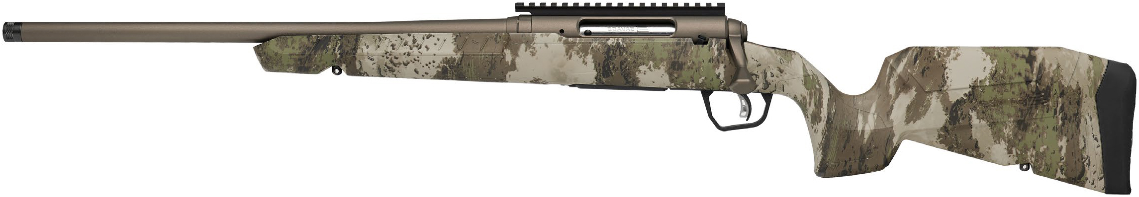 SAV AXIS 2 PRO WOODLAND 22-250REM 20" LH