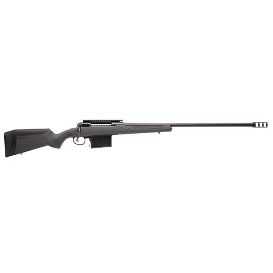 SAV 110 LONG RANGE HUNTE 338LAP 26" MB GRAY STK