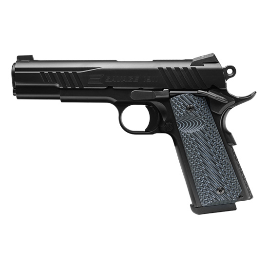 SAV 1911 GOV'T BLK 45ACP 5" 8RD