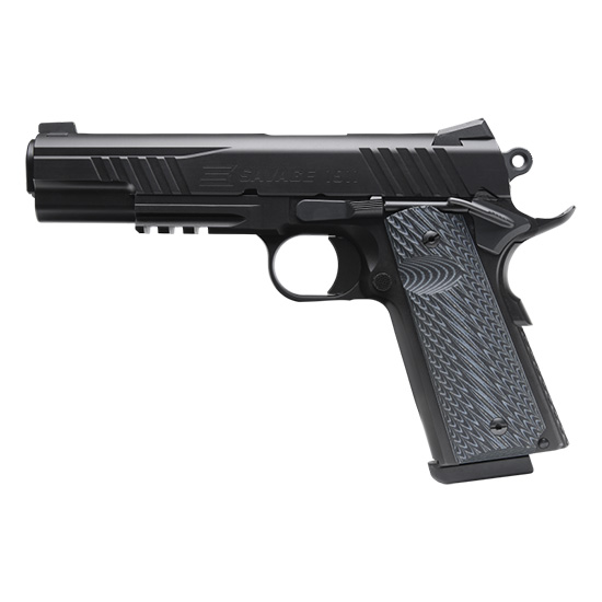 SAV 1911 GOV'T RAIL BLK 45ACP 5" 8RD