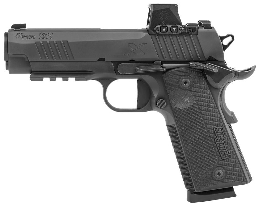 SIG 1911 45ACP 4.2" X-SERIES BLK ROMEO X 8RD