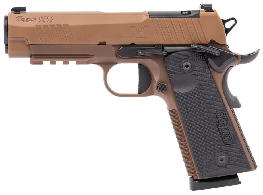 SIG 1911 45ACP 4.2" X-SERIES COYOTE OR 8RD