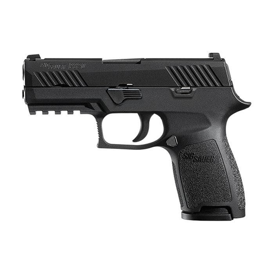 SIG P320 COMPACT 9MM NS DAO 2 10RD MA LEGAL