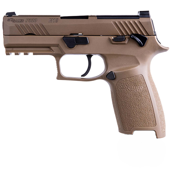 SIG P320 9MM 3.9" M18 SFTY COY W NS PLATE 10RD