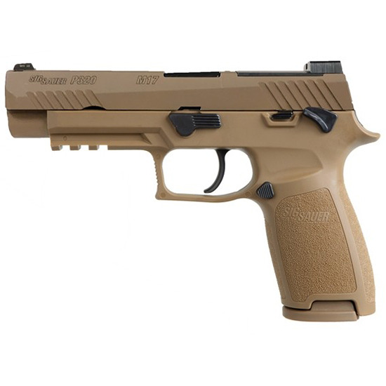 SIG P320 9MM 4.7" M17 SAFETY COYOTE 10RD