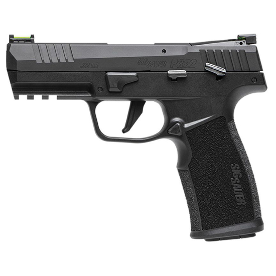 SIG P322 OPTIC READY 22LR 4" 2-10RD MA COMP