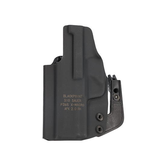 SIG HOLSTER P365 X MACRO APX 2.0 RH BPT BLK