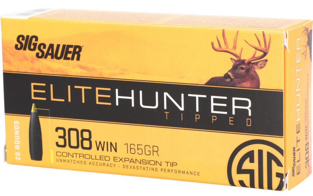 SIG AMMO 308WIN 165GR ELITE TIPPED 20/10