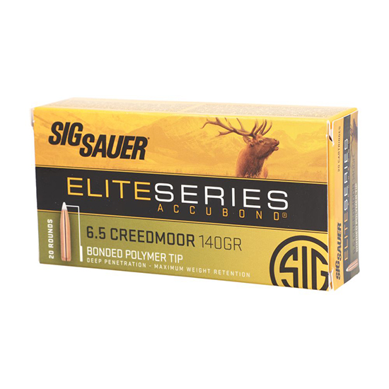 SIG AMMO 6.5CREED 140GR ELITE ACCUBOND 20/10