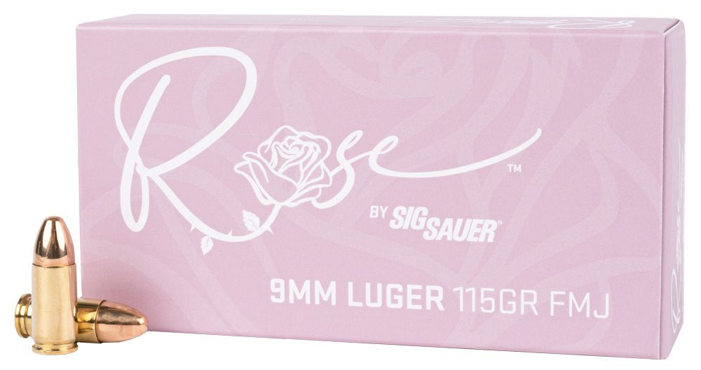 SIG AMMO 9MM 115GR ELITE BALL ROSE FMJ 50/20