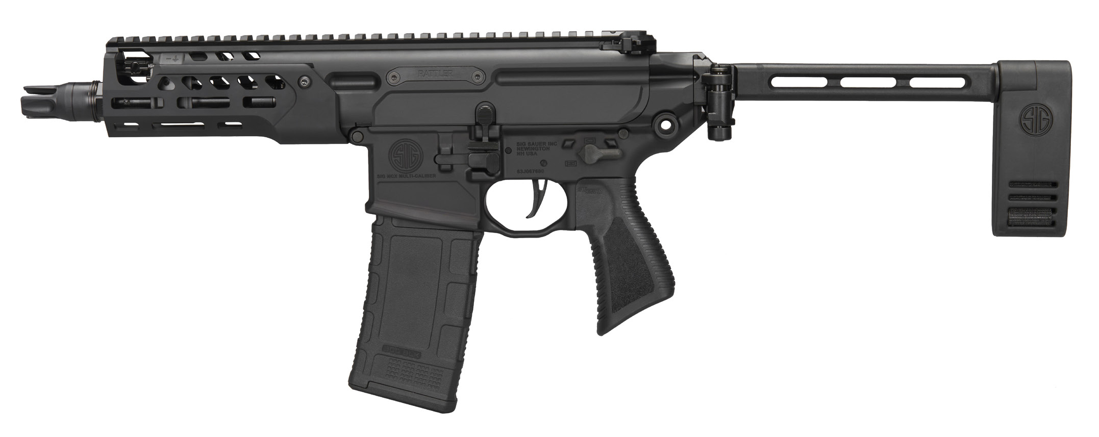 SIG MCX RATTLER LT 300BLK 6.75" BLK PCB