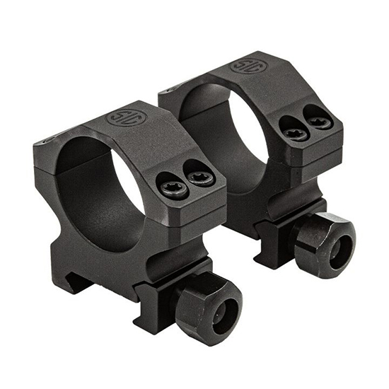 SIG ALPHA1 34MM HIGH RINGS ALUM MATTE BLK