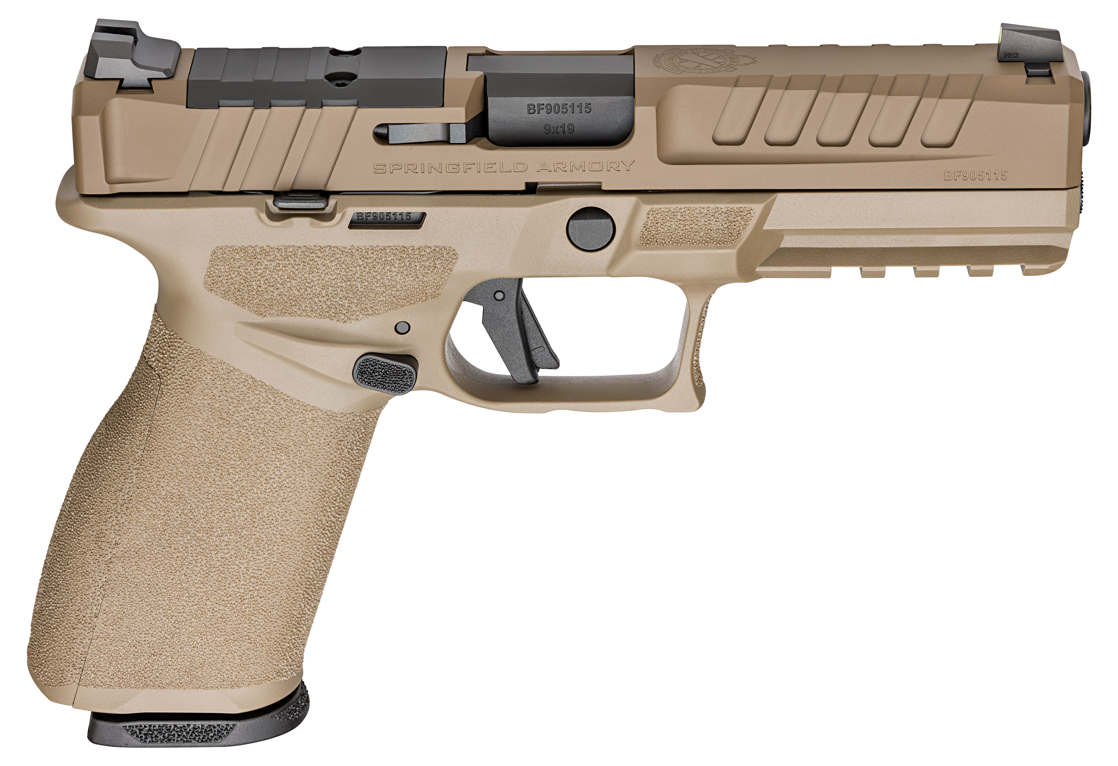 SPR ECHELON 9MM FDE 4.5" 17/20RD