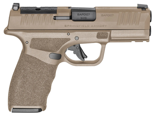 SPR HELLCAT PRO 9MM 3.7" COMP OSP FDE 15/17RD